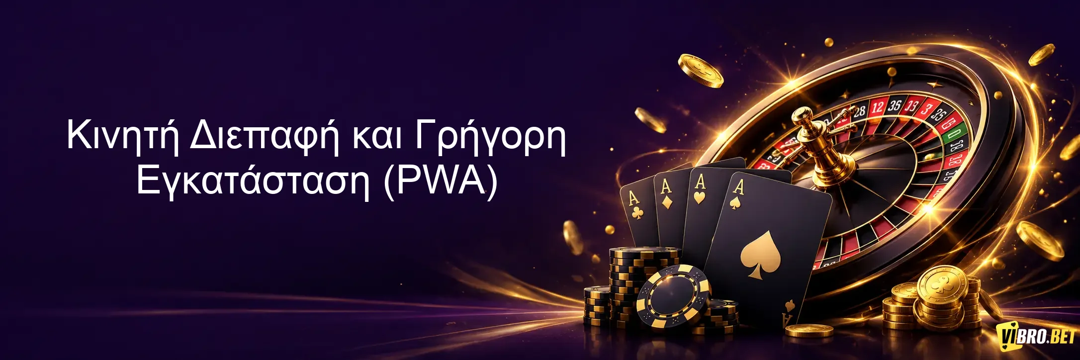 Κινητή Διεπαφή και Γρήγορη Εγκατάσταση (PWA)